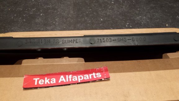 Honda Civic 88 Bumper Achter Kentekenverlichtinghouder 71503-SH3-G10ZZ NOS - 3