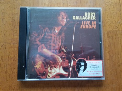 Rory Gallagher ‎– Live In Europe - 1