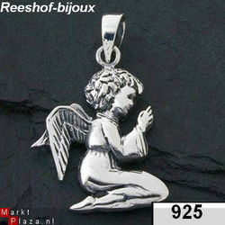 MOOIE GROTE ECHT ZILVEREN (925) ENGEL HANGER!