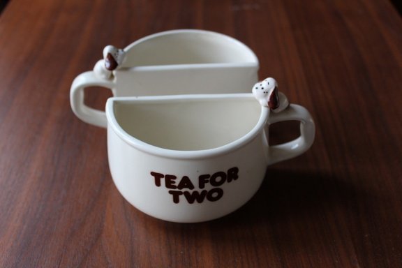Tea for two setje met hondjes - nr. 1
