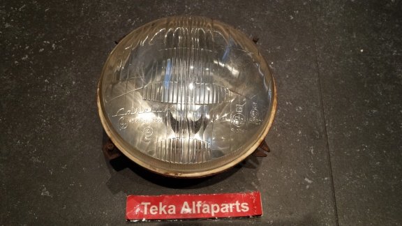 Alfa Romeo Fiat Lancia Koplamp Carello 07.631.800 / 07.630.700 / Used - 1