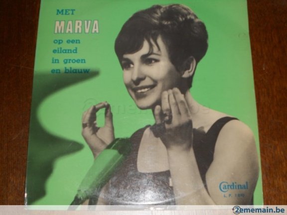 LP: Marva: Op een eiland in groen en blauw - nr. 1