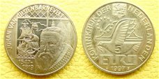5 euro Oldenbarnevelt 1997 FDC