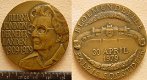 Penning brons 1979 Koningin Juliana 70 jaar - 1 - Thumbnail