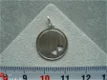 Zilveren graveerhangertje,16 mm (2hartjes) - 1 - Thumbnail