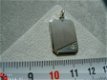 Zilveren graveerplaatje, 18 mm (zirkonia) - 2 - Thumbnail