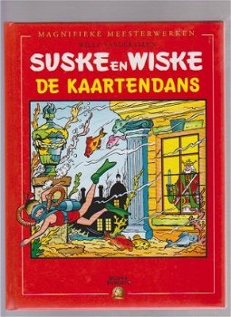 Suske en Wiske De kaartendans hardcover reclame uitgave DE - 1