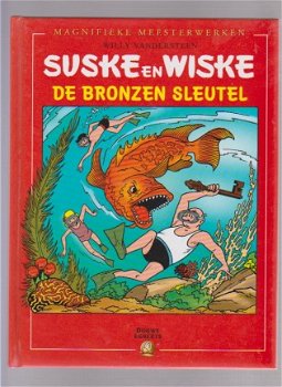 Suske en Wiske De bronzen sleutel hardcover reclame uitgave DE - 1