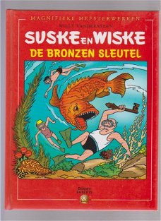 Suske en Wiske De bronzen sleutel hardcover reclame uitgave DE