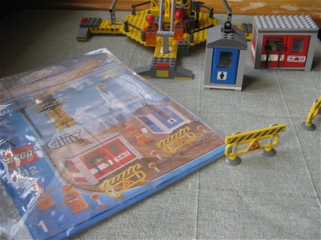 Lego City Kraan 7905 Compleet met beide instructieboekjes - 7