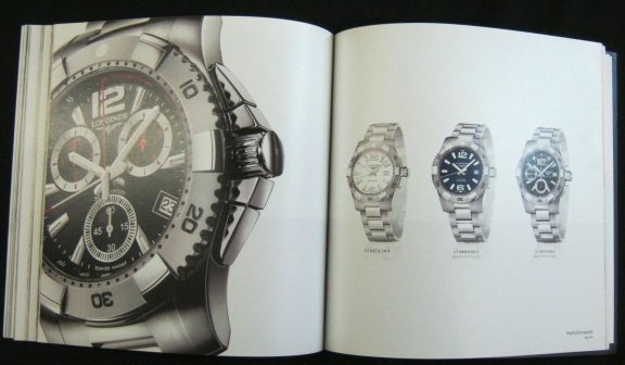 catalogus Longines horloges,2007,NIEUW,met prijslijst,duits - 2