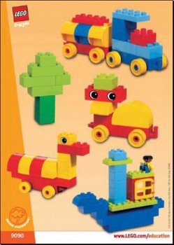 9000 komplete LEGO bouwtekeningen periode 1954-2012 op 3 DVD - 7