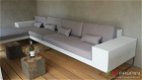 loungeset lounche set tuin terras wit wicker aanbieding. - 3 - Thumbnail