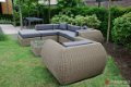 Loungeset lounche set tuin terras rond wicker naturel aanbieding. - 7 - Thumbnail