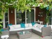 loungeset lounche set tuin terras kunststof riet grijs aanbieding - 2 - Thumbnail