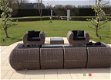 loungeset lounche set tuin terras grijs wicker aanbieding. - 2 - Thumbnail