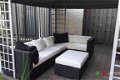 loungeset lounche set tuin terras zwart wicker aanbieding. - 3 - Thumbnail