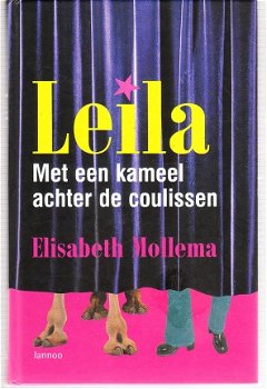 Leila, met een kameel achter de coulissen door E. Mollema - 1