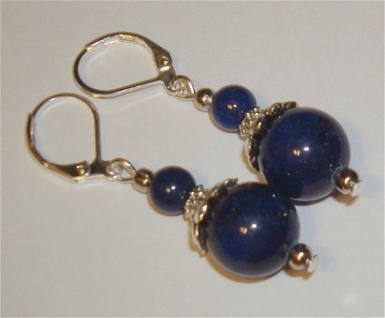 Oorbellen van Lapis Lazuli - 2