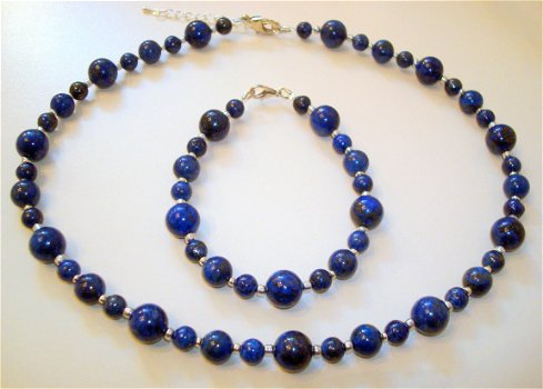 Oorbellen van Lapis Lazuli - 3