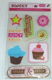 SALE NIEUW (glitter) Paperpad 6X6 + 2 X 3D glitter en vilt embelishments Sweet van DCWV - 2 - Thumbnail