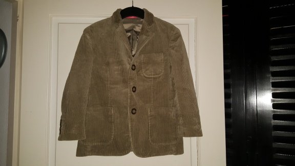 Gant licht bruin jasje blazer maat 122/128 - 2