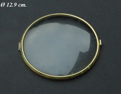 ==Pendule deur = bol glas = gebruikt =33696