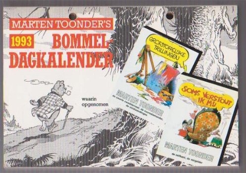 Bommel Dagkalender 1993 Maarten Toonder - 1