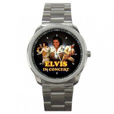 Elvis Presley "In Concert" Stainless Steel Horloge
