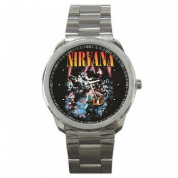 Nirvana Stainless Steel Horloge - 1