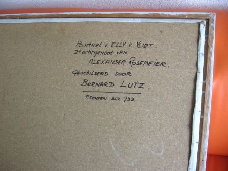 Damesportret - Bernard Lutz 1913-1975 - 4