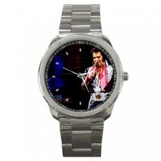 Elvis Presley "Black Phoenix Suite" Stainless Steel Horloge