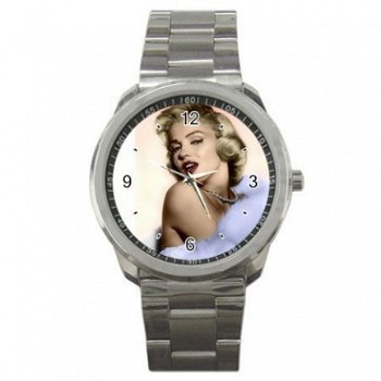 Marilyn Monroe Stainless Steel Horloge - 1