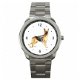 Duitse Herder Stainless Steel Horloge - 1 - Thumbnail