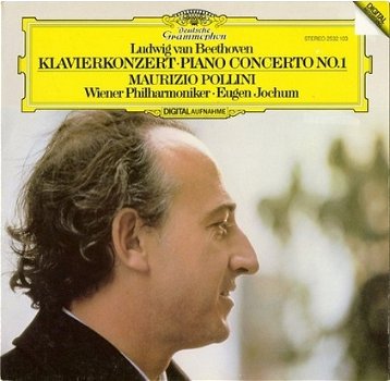 Maurizio Pollini - Ludwig van Beethoven - , Wiener Philharmoniker, Eugen Jochum ‎– Klavierkonzert · - 1