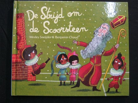 Sinterklaasboek,Wesley Snijder,2016,strijd om de scoorsteen - 1