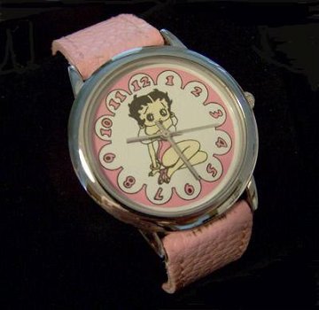 Betty Boop Hearts Horloge (1) - 1