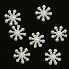 10 resin snowflakes, 15 mm - 1