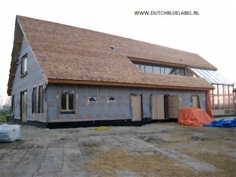houten shingles voor daken en gevels, dakshingles, shingle - 2