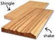 red cedar houten shingles, dakspanen, leien - 8 - Thumbnail