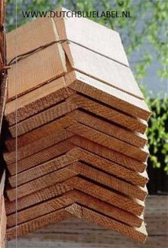 red cedar shingles voor daken en gevels, red cedar dakbedekking - 6