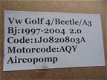 VW Golf 4/Beetle/Audi A3 2.0 1997/2004 Aircopomp - 4 - Thumbnail