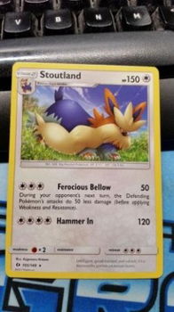 Stoutland 105/149 Rare Sun&Moon - 1