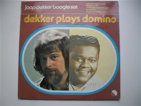 LP - Jaap DEKKER Boogie set - Dekker plays Domino - 1