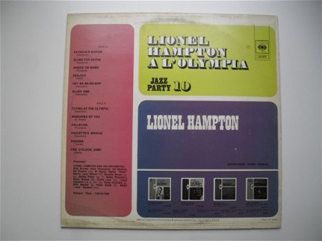 LP - Lionel HAMPTON a L'Olympia - 2