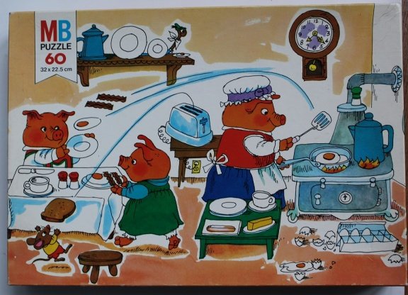 Richard Scarry Puzzel vanuit 1977 - nr. 1