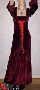 Gotische jurk 3072 - 1