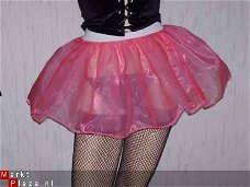 Ultrakorte petticoat in roze 33005