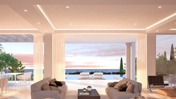 Moderne luxe zeezicht villa`s in golfresort Marbella - 5
