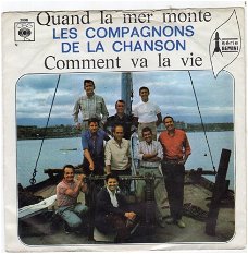 Les Compagnons De La Chanson ‎: Quand La Mer Monte (1669)